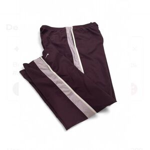Nike Purple Track Pants with White Stripe